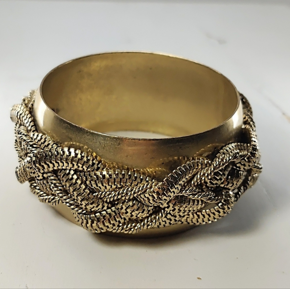 Bcbgeneration Gold Tone Bangle - image 1